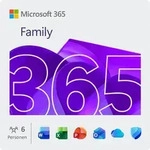 Microsoft 365 Family | 6 Benutzer - 1 Jahr | Abonnement