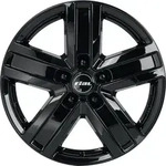 Rial Transporter Schwarz Gl&auml;nzend Alufelge 16 Zoll ET50 5x118 ML71,1