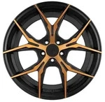 Keskin KT19N Matt Black Front Copper Alufelge 19 Zoll ET45 5x112 ML72,6