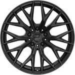 2DRV WH37 Schwarz Glanz Lackiert Alufelge 20 Zoll ET25 5x112 ML66,6
