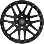 Eta Beta Combat CV Black Matt Alufelge 17 Zoll ET60 5x118 ML71,1
