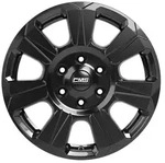 CMS C31 Complete Black Gloss Alufelge 16 Zoll ET60 5x160 ML65,1