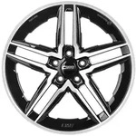 CMS C29-AERO Diamond Black Gloss Alufelge 18 Zoll ET25 5x112 ML66,5
