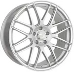 2DRV WH26 Race Silber Lackiert Alufelge 19 Zoll ET48 5x108 ML72,6