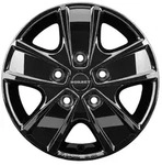 Borbet CWG Black Glossy Alufelge 16 Zoll ET68 5x130 ML78,1