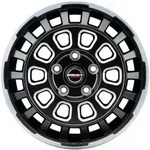 Borbet CW7 Black Rim Window Polished Matt Alufelge 18 Zoll ET53 5x120 ML65,1