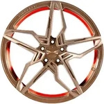 Corspeed Kharma Higloss-bronze Brushed Surf. Underc. Trimline Red Alufelge 19...