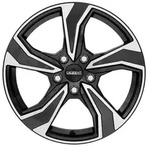 Dezent KB dark Black Polished Alufelge 17 Zoll ET44 5x108 ML65,1