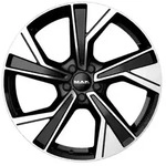 MAK Malmoe Black Mirror Alufelge 19 Zoll ET50,5 5x108 ML63,4