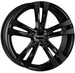 MAK Zenith Gloss Black Alufelge 14 Zoll ET37 4x100 ML60,1