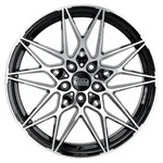 MAM B2N Black Front Polish Alufelge 19 Zoll ET30 5x112 ML72,6