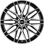 Oxigin 25 Oxcross Black Full Polish Alufelge 20 Zoll ET45 5x112 ML66,6