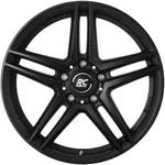 RC-Design RC D17 Satin Black Matt Alufelge 18 Zoll ET40 5x112 ML66,6