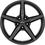 Ronal R69 Jetblack-matt Alufelge 17 Zoll ET48 5x100 ML68