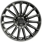 2DRV WH39 Dark Gunmetal Lakiert Hochgl. Felgenbett Alufelge 18 Zoll ET40 5x112...