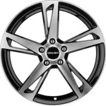 Carmani 16 Anton Black Polish Alufelge 18 Zoll ET45 5x108 ML63,4