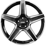 CMS C34 Diamond Black Gloss Alufelge 19 Zoll ET50 5x108 ML63,4