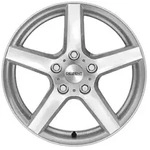 Dezent TY Silver Alufelge 15 Zoll ET35 4x100 ML60,1