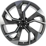 GMP Rebel Matt Anthracite Diamond Alufelge 21 Zoll ET40 5x112 ML57,1
