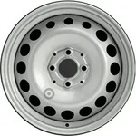 MW Stahl Silber Stahlfelge 14 Zoll ET24 4x108 ML65