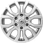 RC-Design RC35 Kristallsilber Alufelge 17 Zoll ET25 6x139,7 ML106,1