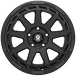 Sparco Gravel Matt Black Alufelge 17 Zoll ET45 5x120 ML65,1