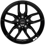 Autec Bavaris Schwarz Alufelge 17 Zoll ET52 5x112 ML66,6