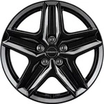 Borbet CWZ Black Glossy Alufelge 18 Zoll ET53 5x120 ML65,1