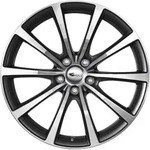 Brock B32 Himalaya Grey Vollpoliert Alufelge 19 Zoll ET45 5x114,3 ML64,1