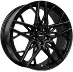 Brock B44 Satin Black Matt Alufelge 19 Zoll ET42 5x108 ML63,4