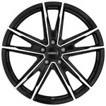 Dezent KF dark Black Polished Alufelge 19 Zoll ET45 5x108 ML63,4