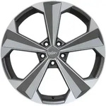 Oxigin 22 OXRS Titan Polish Alufelge 19 Zoll ET43 5x114,3 ML72,6