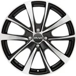 OXXO Vidorra Black Black Polished Alufelge 17 Zoll ET38 4x108 ML67,1