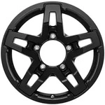RC-Design RC33X Satin Black Matt Alufelge 15 Zoll ET5 5x139,7 ML108,3