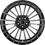 Diewe Wheels Presto Nero Dark Machined Alufelge 19 Zoll ET25 5x112 ML66,5