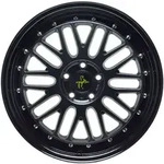 Keskin KT22 Retro Matt Black Painted Alufelge 18 Zoll ET30 5x112 ML72,6