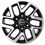 MAK Gravel Black Mirror Alufelge 16 Zoll ET46 6x139,7 ML92,3