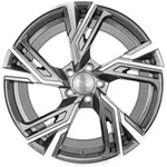 MAM RS5 Palladium Front Polish Alufelge 19 Zoll ET45 5x108 ML72,6