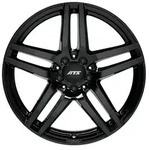 ATS Mizar Schwarz Gl&auml;nzend Alufelge 17 Zoll ET44,5 5x112 ML66,5