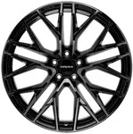 Carmani 20 Ludwig Black Alufelge 20 Zoll ET20 5x112 ML66,6