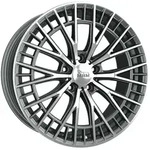 MAM GT2 Black Front Polished Alufelge 19 Zoll ET35 5x120 ML72,6