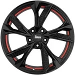 MAM RS6 Black Painted Red Inside Alufelge 19 Zoll ET45 5x112 ML72,6