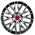 MAM RS4 Black Front Polished Alufelge 16 Zoll ET35 4x108 ML63,4