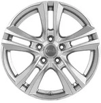 DBV Andorra II Hyper Silber Alufelge 16 Zoll ET45 5x114,3 ML71,6