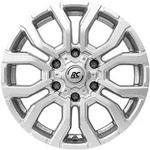 RC-Design RC35 Kristallsilber Alufelge 17 Zoll ET50 6x120 ML74,6
