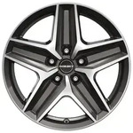 Borbet CWZ Mistral Anthracite Glossy Polished Alufelge 17 Zoll ET30 5x112 ML66,5