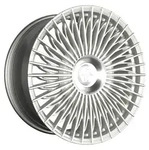 Keskin KT X1 Silver Front Polish Alufelge 19 Zoll ET40 5x108 ML72,6