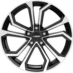 it Wheels Ella Gloss Black Polished Alufelge 16 Zoll ET45 5x112 ML66,5