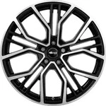 Brock B41 Schwarz Glanz Vollpoliert Alufelge 20 Zoll ET24 5x112 ML66,6