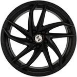 Eta Beta Heron Black Matt Alufelge 19 Zoll ET45 5x108 ML78,1